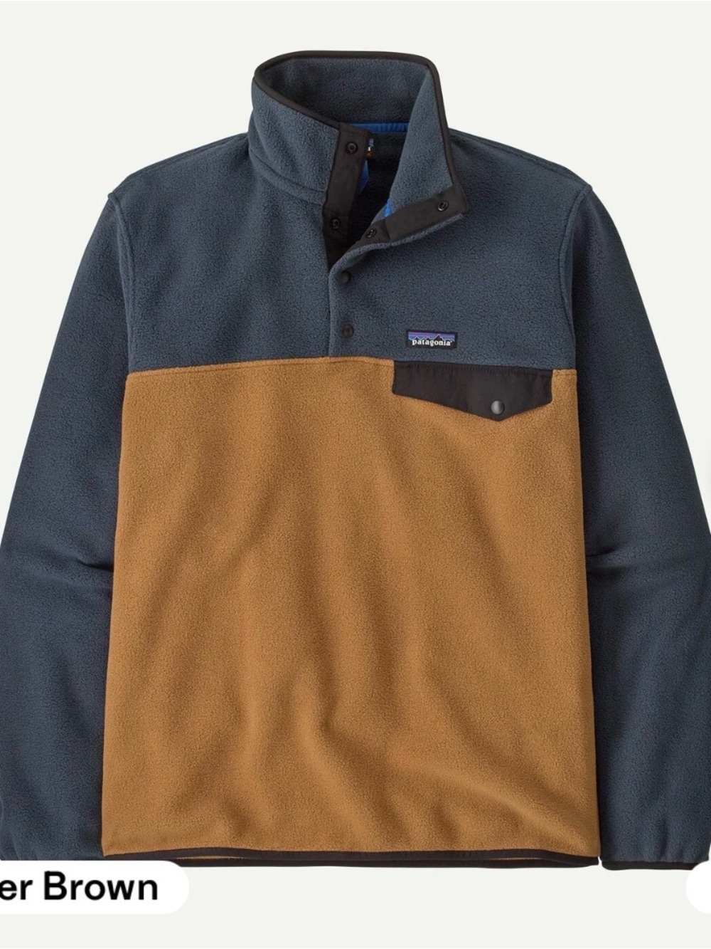 Patagonia Synchilla snap t fleece size small
